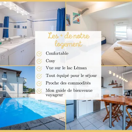 公寓 Les Rives Du Leman I T3 I